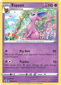 Espeon #SWSH174 by Tika Matsuno