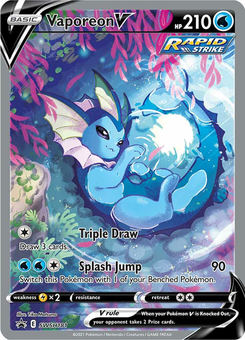 Vaporeon V #SWSH181 by Tika Matsuno