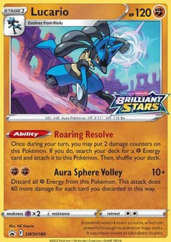 Lucario #SWSH186 by NC Empire