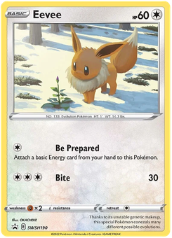 Eevee #SWSH190 by Okacheke