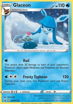 Glaceon #SWSH192 from SWSH Black Star Promos