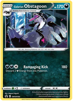 Galarian Obstagoon #SWSH193 by Megumi Higuchi