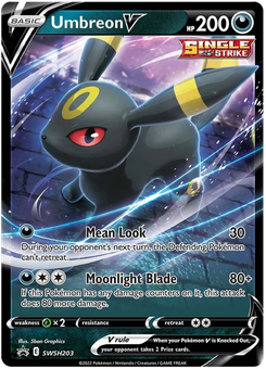 Umbreon V #SWSH203 by 5ban Graphics