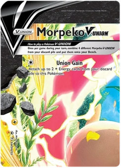 Morpeko V-Union #SWSH215 from SWSH Black Star Promos