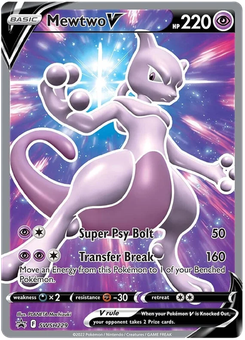 Mewtwo V #SWSH229 from SWSH Black Star Promos