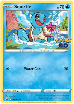 Squirtle #SWSH233 by Kurumitsu