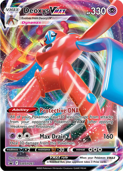 Deoxys VMAX #SWSH267 by N-Design Inc