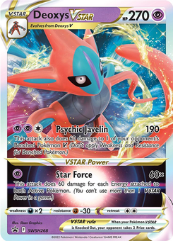 Deoxys VSTAR #SWSH268 by 5ban Graphics