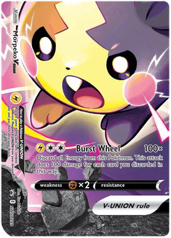 Morpeko V-Union #SWSH289 from SWSH Black Star Promos
