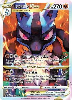 Lucario VSTAR #SWSH291 by hncl