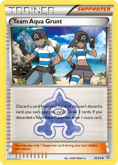 Team Aqua Grunt #26 from Double Crisis