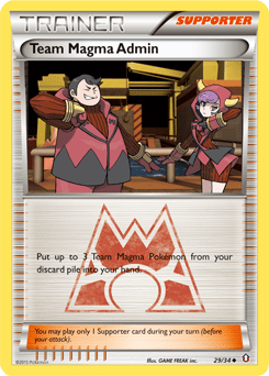 Team Magma Admin #29 from Double Crisis