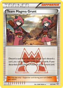 Team Magma Grunt #30 from Double Crisis