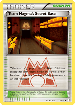 Team Magma's Secret Base #32 from Double Crisis