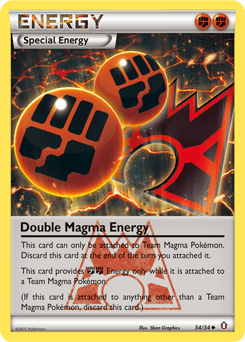 Double Magma Energy #34 from Double Crisis