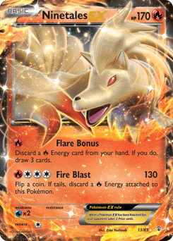 Ninetales-EX #13 from Generations