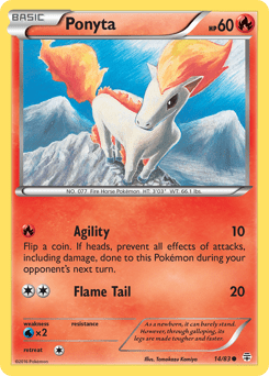 Ponyta #14 from Generations
