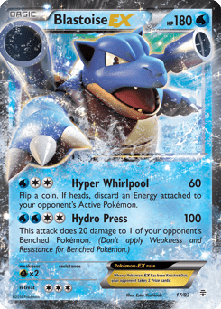Blastoise-EX #17 from Generations