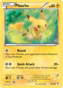 Pikachu #26 from Generations