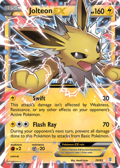 Jolteon-EX #28 from Generations