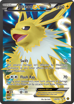 Jolteon-EX #28a from Generations
