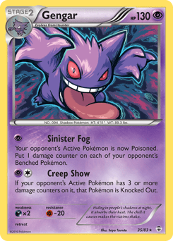 Gengar #35 from Generations