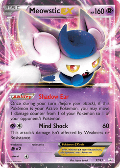 Meowstic-EX #37 from Generations