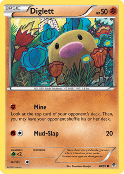 Diglett #38 from Generations