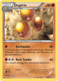Dugtrio #39 from Generations