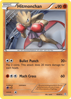 Hitmonchan #48 from Generations