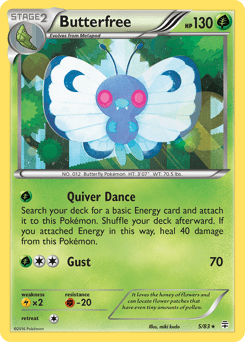 Butterfree #5 from Generations