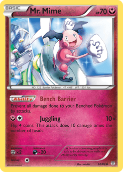 Mr. Mime #52 from Generations