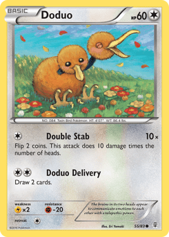 Doduo #55 from Generations