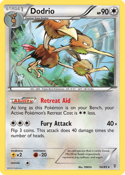 Dodrio #56 from Generations