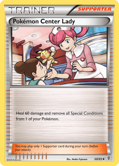 Pokémon Center Lady #68 from Generations
