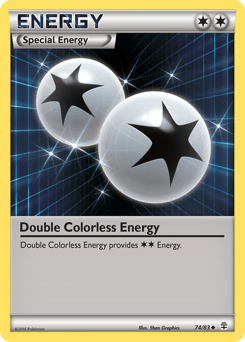 Double Colorless Energy #74 from Generations