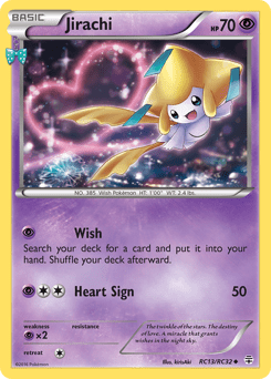 Jirachi #RC13 from Generations