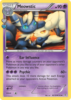 Meowstic #RC15 from Generations