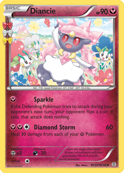 Diancie #RC22 from Generations