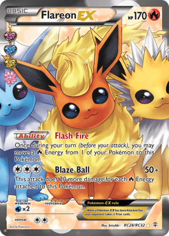Flareon-EX #RC28 from Generations