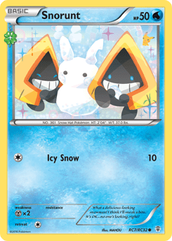 Snorunt #RC7 from Generations