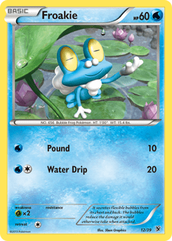 Froakie #12 from Kalos Starter Set