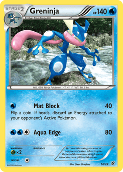 Greninja #14 from Kalos Starter Set