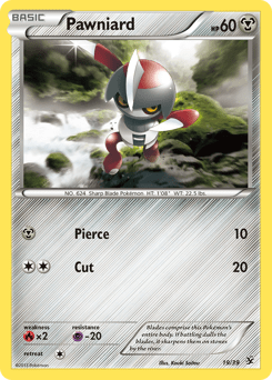 Pawniard #19 from Kalos Starter Set