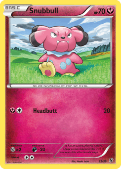 Snubbull #22 from Kalos Starter Set