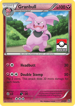 Granbull #23 from Kalos Starter Set