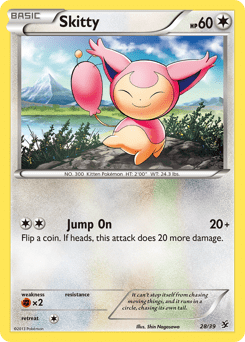 Skitty #28 from Kalos Starter Set