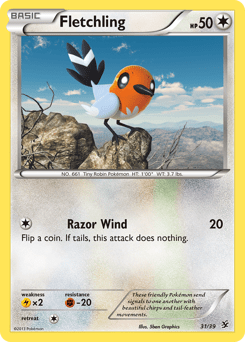 Fletchling #31 from Kalos Starter Set