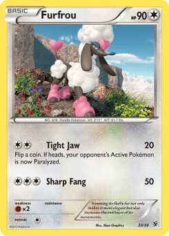Furfrou #33 from Kalos Starter Set