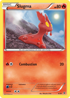 Slugma #6 from Kalos Starter Set